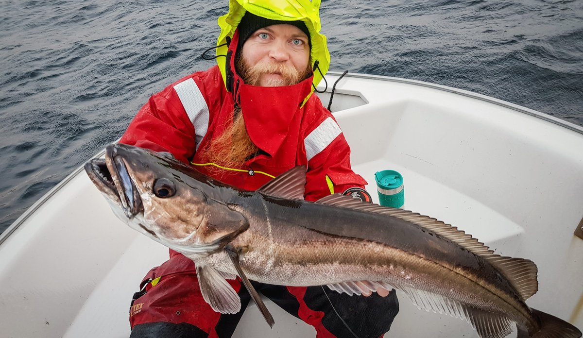 foto av mann med fisk
