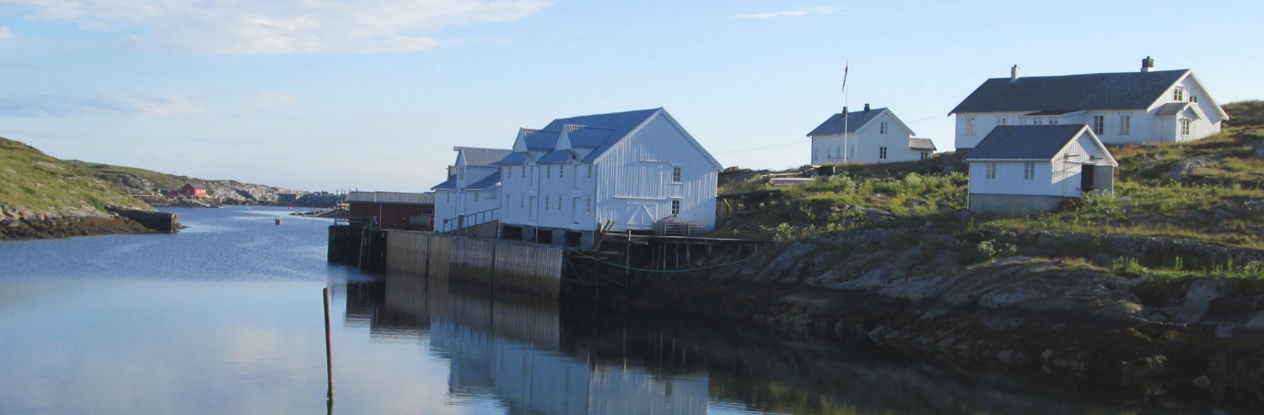 Figur 11. Kelpfish ble gjennomført rundt det gamle fiskesamfunnet på Nordøyan som har historisk bosetning og aktivitet tilbake til 1500-tallet (Kilde: Wikipedia, Foto: J Thormar).