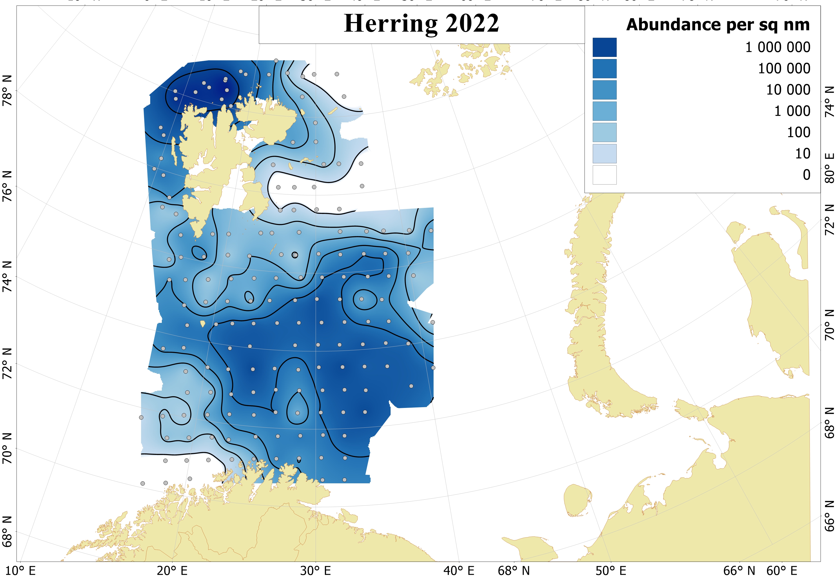 Ch 6 Distribution of 0-group herring 2022