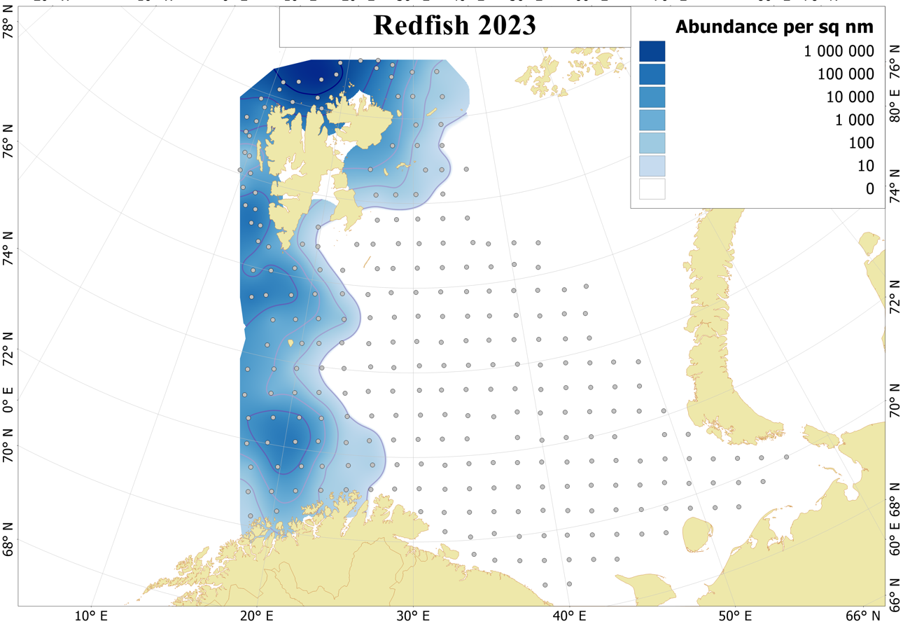 distribution map