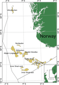 kart over tobisfelta i norsk sone